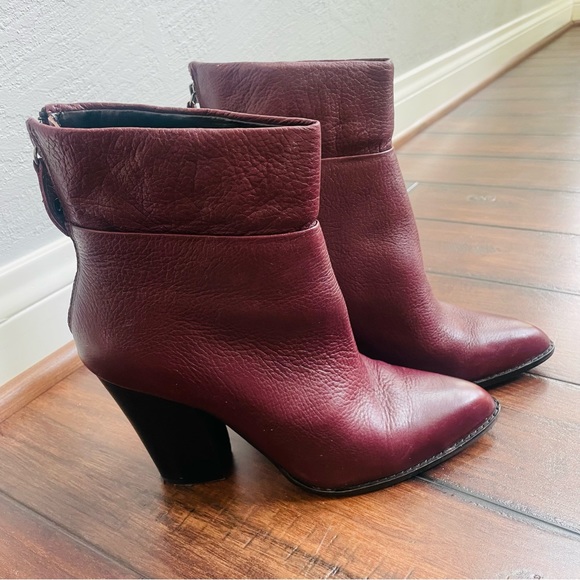 Beautiful Burgundy Aldo Booties - Picture 2 of 6